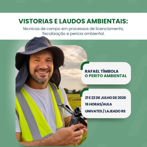 Imagem ilustrativa do(a) Curso: Vistorias e Laudos Ambientais
