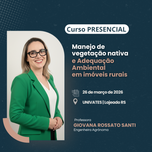Imagem ilustrativa do(a) Curso: Manejo de vegetação nativa e  Adequação Ambiental em imóveis rurais.